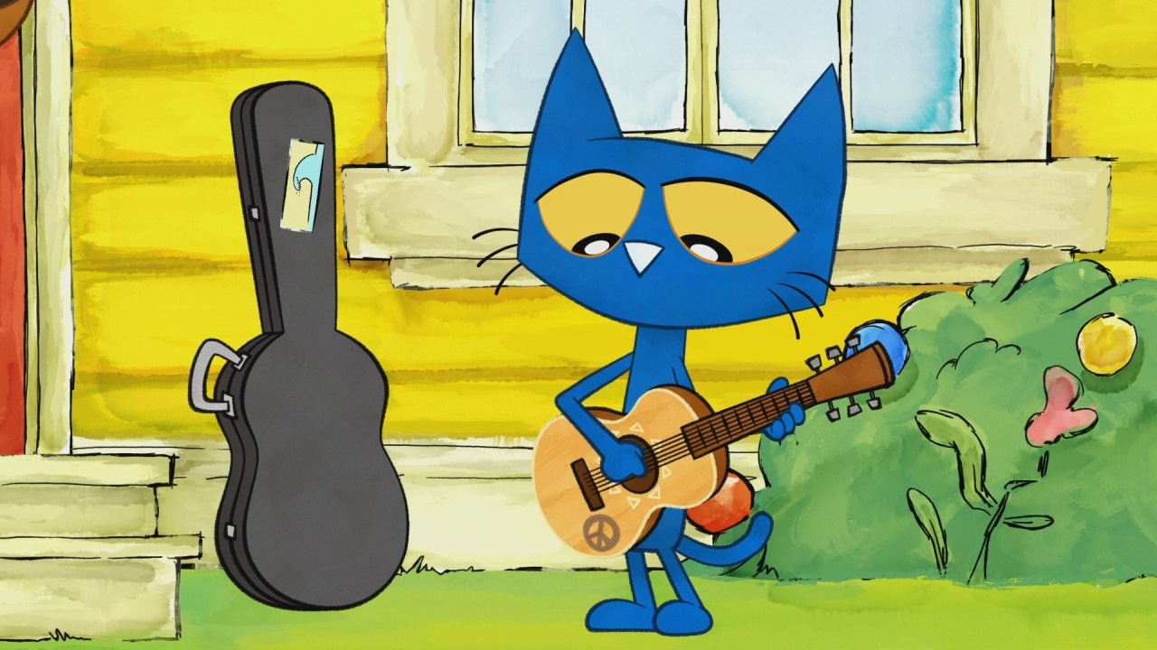 Amazon动画《Pete the Cat皮特猫》英文版全1-2季共21全集，1080P高清视频带英文字幕，百度网盘下载！-留声英语