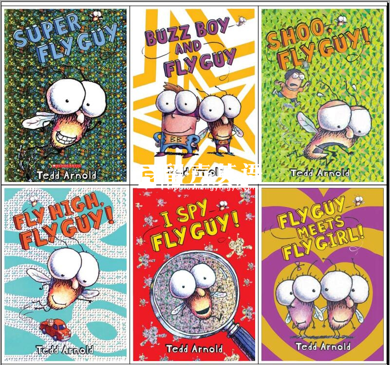 苍蝇小子The Fly Guy系列英文绘本，全15册，PDF合订版，百度网盘下载！-留声英语