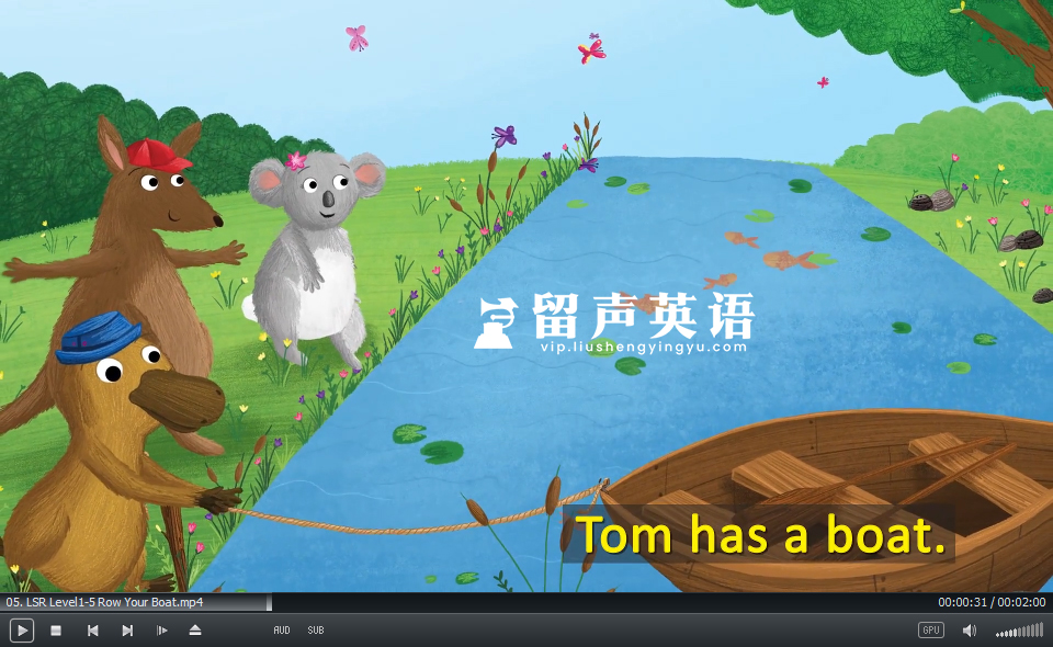 《e-future Little Sprout Readers》动画片
