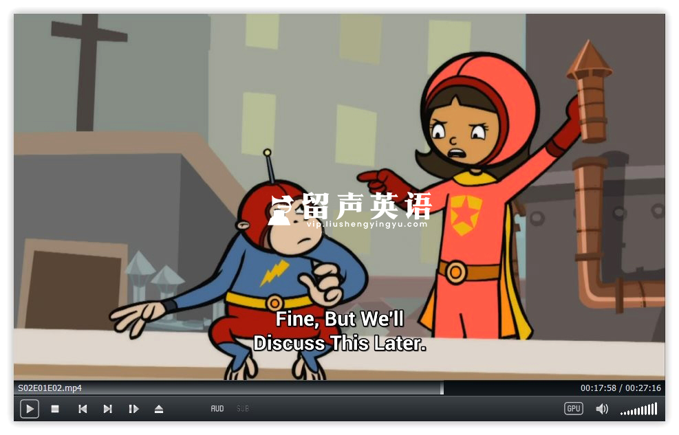《WordGirl》(单词女孩)