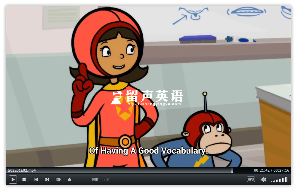 《WordGirl》(单词女孩)