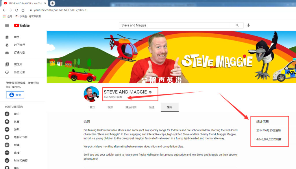 《Steve and Maggie》史提夫和小鸟少儿趣味英语动画视频《Wow English TV》，全497集，永久免费更新，1080P高清视频带英文字幕，百度网盘下载！-留声英语